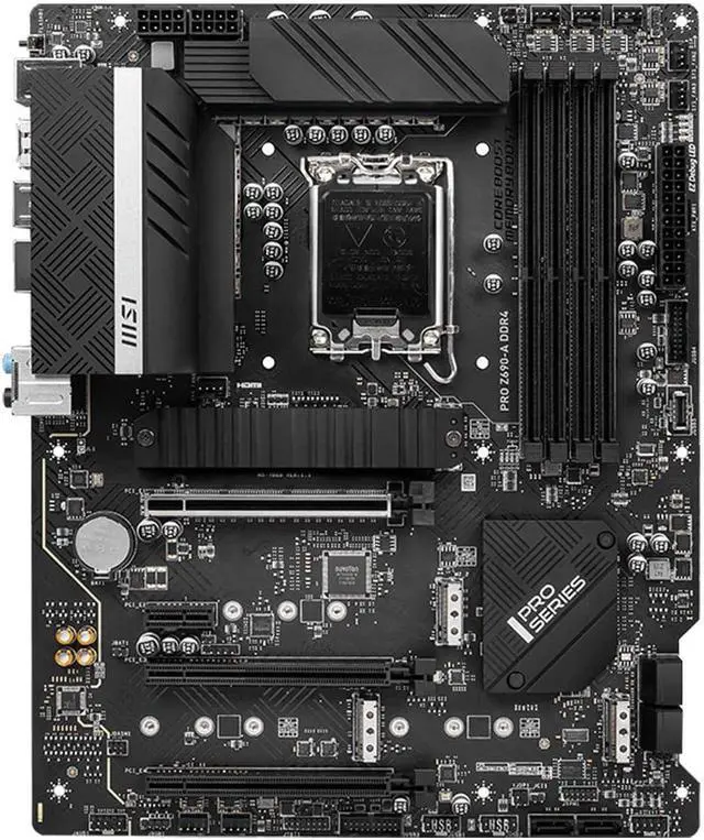 Alt view image 7 of 10 - MSI PRO Z690-A WIFI DDR5 LGA 1700 Intel Z690 SATA 6Gb/s ATX Intel Motherboard