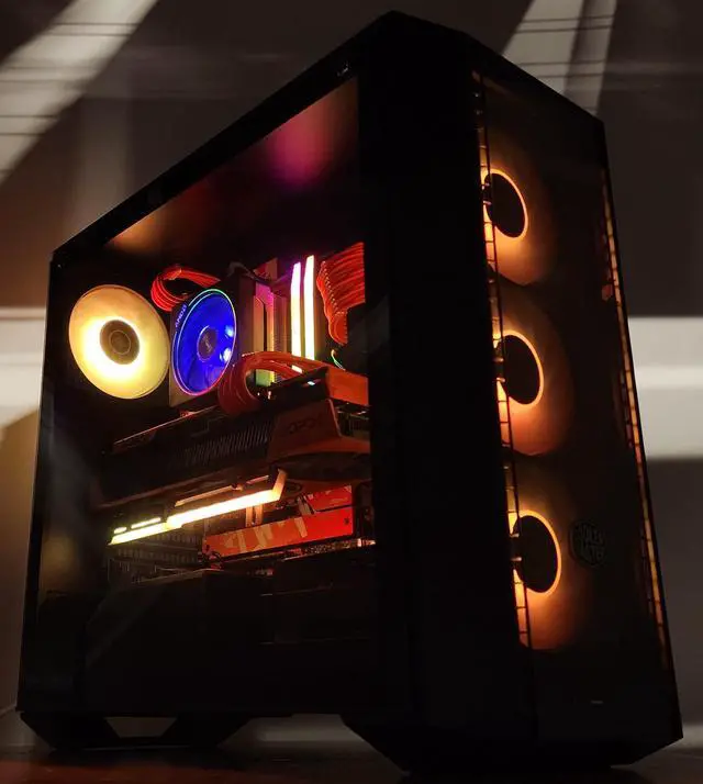 Alt view image 3 of 7 - Gaming PC Ryzen 5 7600X3D 32GB RAM 1TB SSD RX 7800 XT 16GB Windows 11 Computer