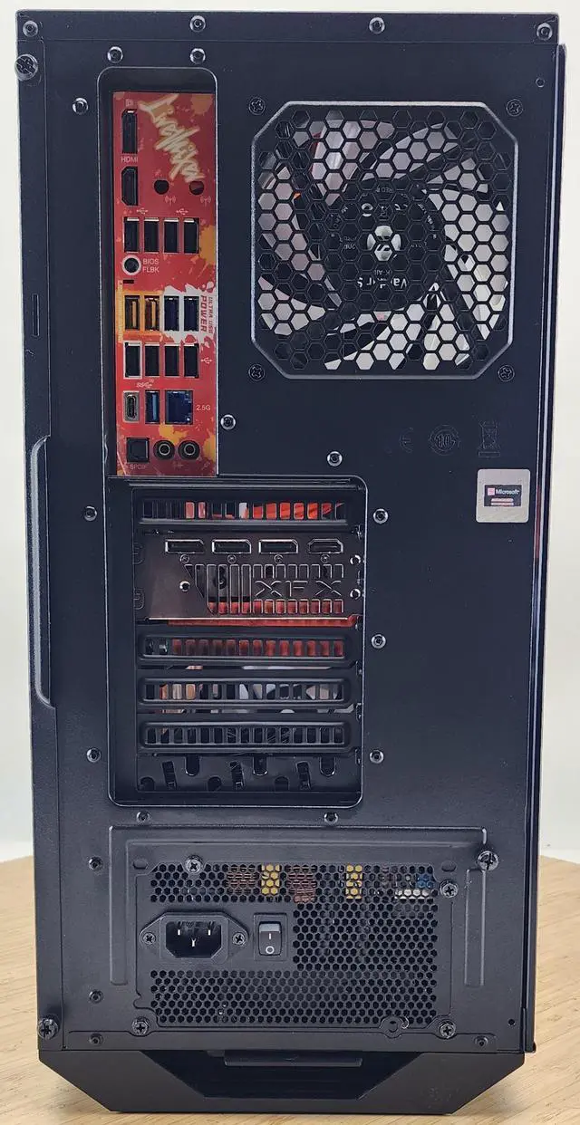 Alt view image 7 of 7 - Gaming PC Ryzen 5 7600X3D 32GB RAM 1TB SSD RX 7800 XT 16GB Windows 11 Computer