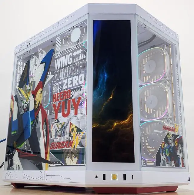 Main image of Gundam Gaming PC Ryzen 7 9800X3D 32GB RAM 2TB SSD RTX 5080 16GB Win11 Computer