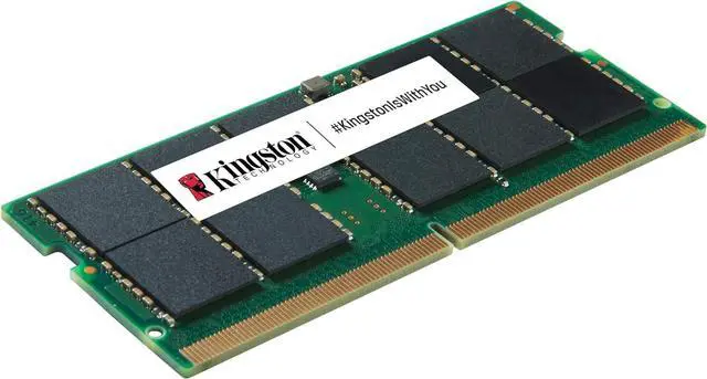Alt view image 3 of 5 - Kingston 16GB DDR5 SDRAM Memory Module - For Workstation - 16 GB - DDR5-4800/PC5-38400 DDR5 SDRAM - 4800 MHz Single-rank Memory - CL40 - 1.10 V - ECC - Unbuffered - 288-pin - DIMM - KTH-PL548E-16G