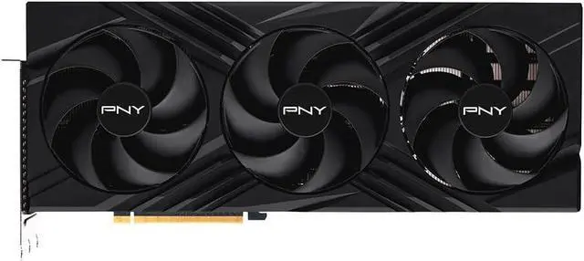 Alt view image 9 of 12 - PNY GeForce RTX 4080 16GB GDDR6X PCIe 4.0 VERTO Triple Fan Graphics Card VCG408016TFXPB1