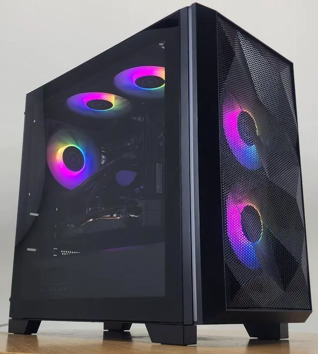 Main image of Gaming PC Ryzen 5 2600X 32GB RAM 512GB SSD+1TB HDD RTX 2060 12GB Win 11 Computer
