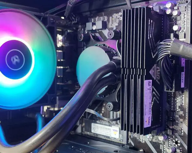 Alt view image 2 of 7 - Gaming PC Ryzen 5 2600X 32GB RAM 512GB SSD+1TB HDD RTX 2060 12GB Win 11 Computer