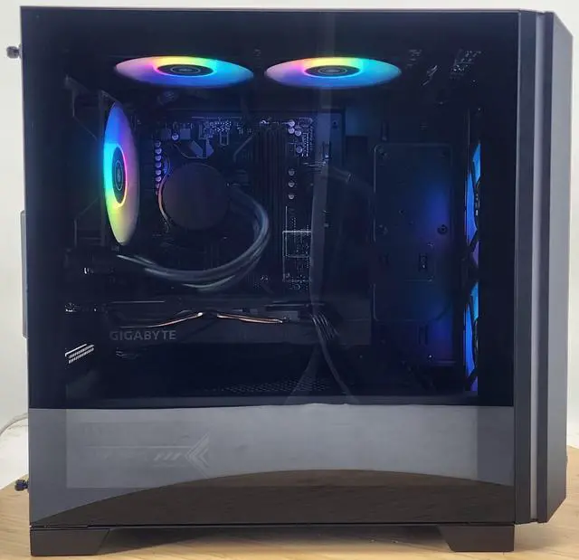 Alt view image 4 of 7 - Gaming PC Ryzen 5 2600X 32GB RAM 512GB SSD+1TB HDD RTX 2060 12GB Win 11 Computer