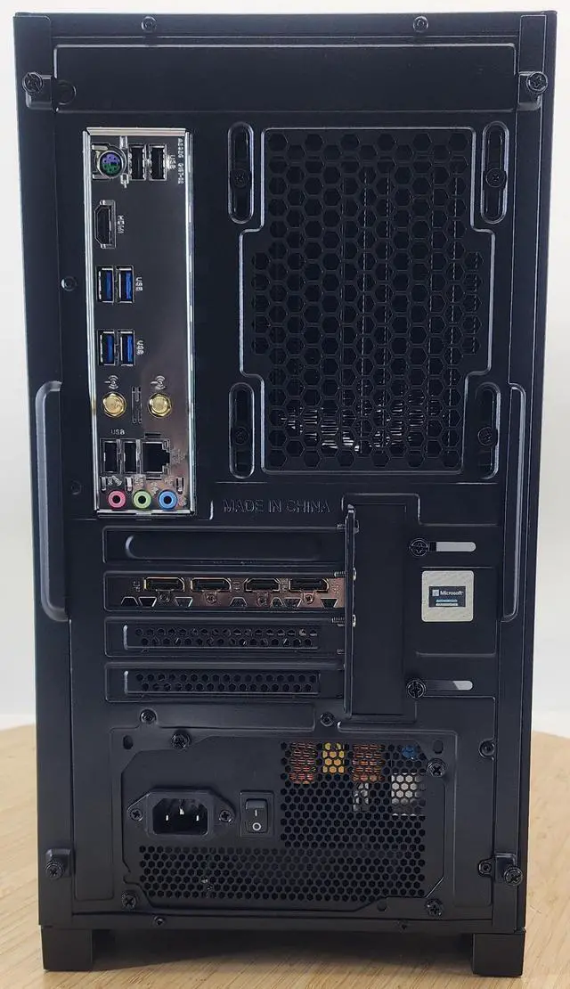 Alt view image 7 of 7 - Gaming PC Ryzen 5 2600X 32GB RAM 512GB SSD+1TB HDD RTX 2060 12GB Win 11 Computer