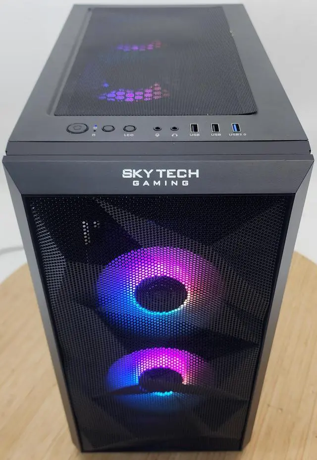 Alt view image 5 of 7 - Gaming PC Ryzen 5 2600X 32GB RAM 512GB SSD+1TB HDD RTX 2060 12GB Win 11 Computer