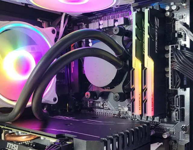 Alt view image 2 of 7 - Gaming PC Ryzen 5 3600 16GB RAM 512GB SSD GTX 1660 Ti 6GB Windows 11 Computer