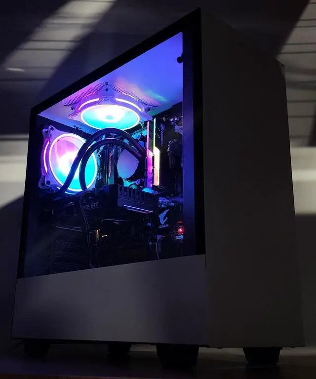 Alt view image 3 of 7 - Gaming PC Ryzen 5 3600 16GB RAM 512GB SSD GTX 1660 Ti 6GB Windows 11 Computer