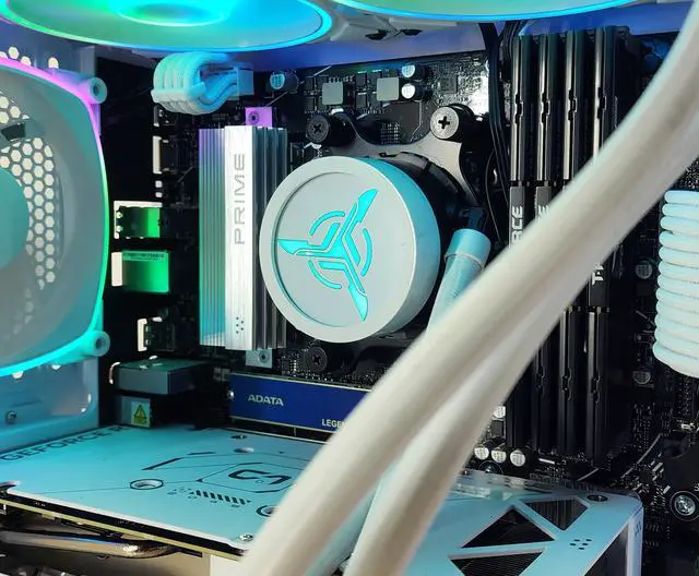 Alt view image 2 of 7 - Gaming PC Ryzen 7 7700 32GB RAM 1TB SSD RTX 4060 Ti 8GB Windows 11 Computer