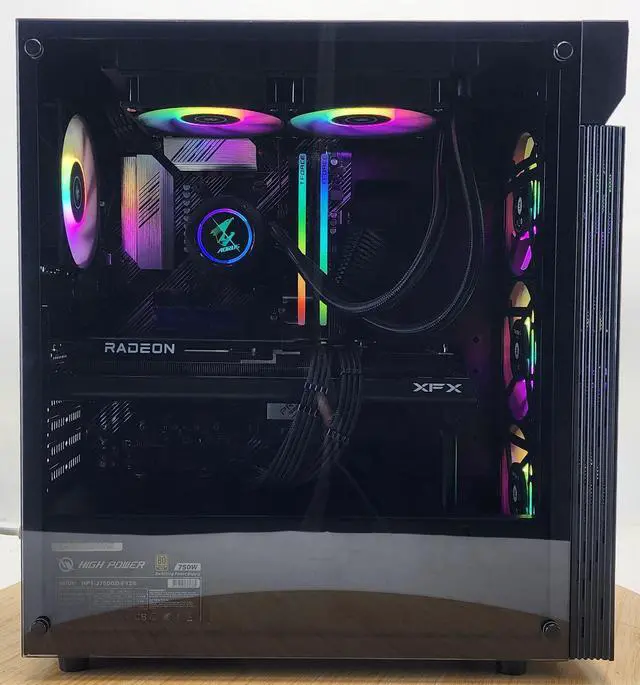 Alt view image 4 of 7 - Gaming PC Ryzen 9 5950X 32GB RAM 1TB SSD RX 7800 XT 16GB Win11 Computer