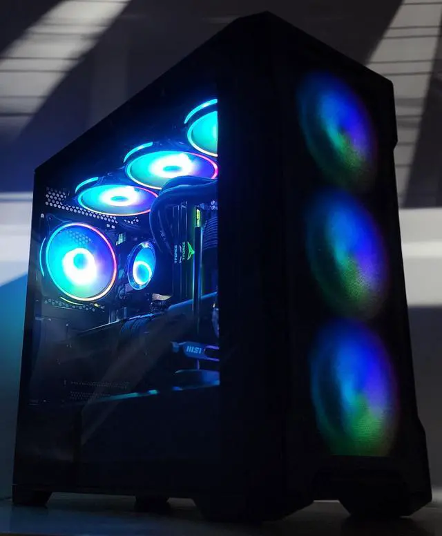 Alt view image 3 of 7 - Gaming PC Ryzen 7 5700X 32GB RAM 1TB SSD RX 6800 16GB Windows 11 Computer