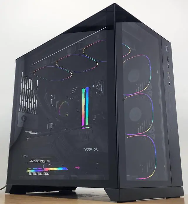 Main image of Gaming PC Ryzen 7 7800X3D 32GB RAM 2TB SSD RX 9070 XT 16GB Windows 11 Computer