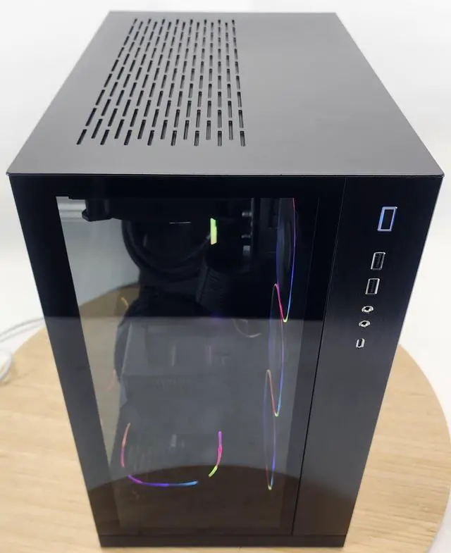 Alt view image 5 of 7 - Gaming PC Ryzen 7 7800X3D 32GB RAM 2TB SSD RX 9070 XT 16GB Windows 11 Computer