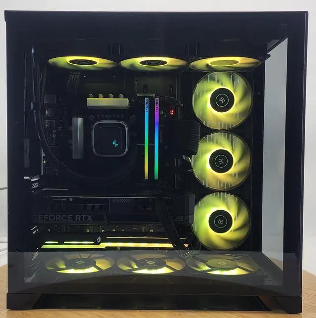 Alt view image 4 of 7 - Gaming PC i7-12700KF 32GB RAM 1TB SSD RTX 4070 12GB Windows 11 Computer