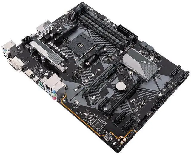 Alt view image 7 of 8 - ASUS PRIME B450-PLUS AM4 AMD B450 SATA 6Gb/s USB 3.1 HDMI ATX AMD Motherboard