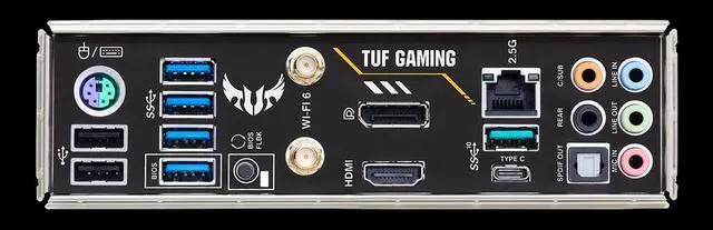 Alt view image 4 of 4 - ASUS TUF GAMING B550M-PLUS (WI-FI) AMD B550 AM4 MicroATX Desktop Motherboard B