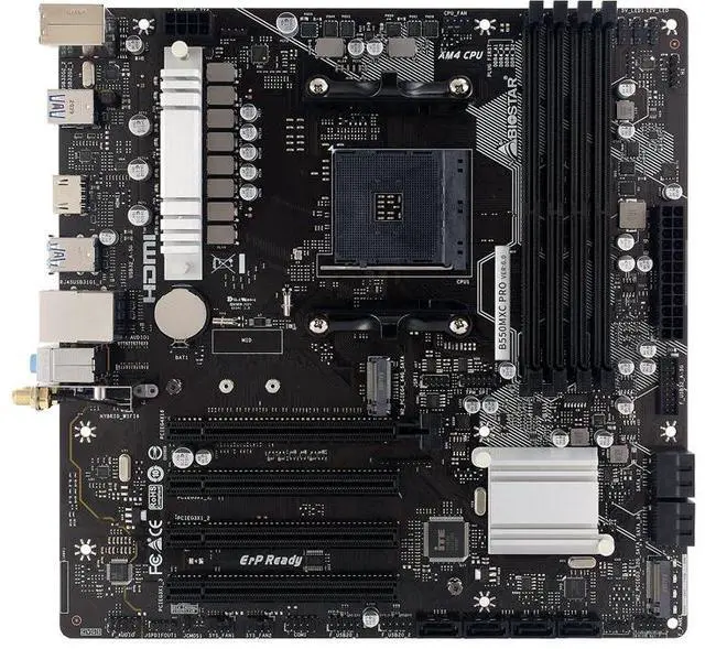 Main image of BioStar B550MXC PRO AMD AM4 MicroATX DDR4 Desktop Motherboard B