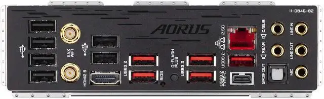 Alt view image 12 of 12 - GIGABYTE B550 AORUS MASTER AM4 AMD B550 ATX Motherboard with Triple M.2, SATA 6Gb/s, USB 3.2 Gen 2, WIFI 6, 2.5 GbE LAN, PCIe 4.0
