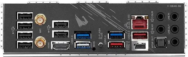 Alt view image 11 of 11 - GIGABYTE B550 AORUS PRO AC AM4 AMD B550 ATX Motherboard with Dual M.2, SATA 6Gb/s, USB 3.2 Gen 2, Intel 802.11ac, 2.5 GbE LAN, PCIe 4.0