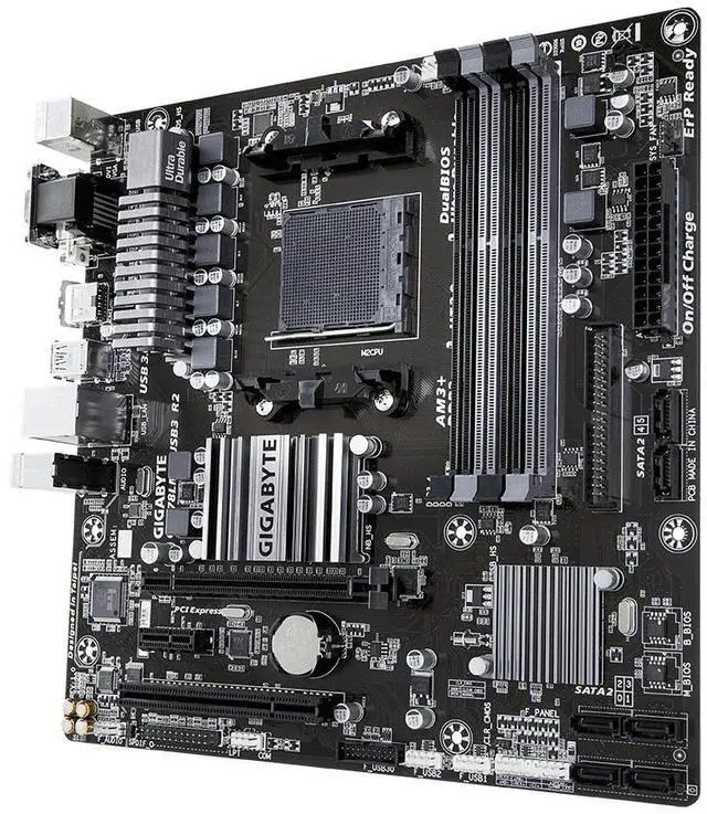 Alt view image 12 of 14 - GIGABYTE GA-78LMT-USB3 R2 AM3+/AM3 AMD 760G USB 3.1 HDMI Micro ATX AMD Motherboard