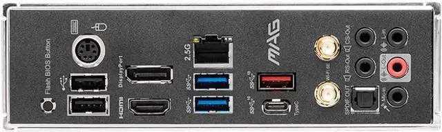 Alt view image 10 of 10 - MSI MAG B550 TOMAHAWK MAX WIFI, AMD B550 ATX AM4, 4 Dimm DDR4, PCIE 4.0, M.2 x 2, USB 3.2 Ports, JRGB JRAINBOW, WIFI 6