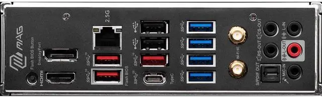 Alt view image 12 of 12 - MSI MAG B650 TOMAHAWK WIFI AM5 AMD B650 SATA 6Gb/s DDR5 Ryzen 7000 ATX Motherboard