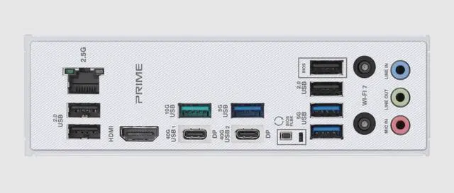 Alt view image 3 of 3 - ASUS PRIME X870-P WIFI AMD AM5 ATX DDR5 Desktop Motherboard