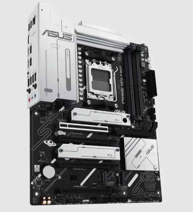 Alt view image 2 of 3 - ASUS PRIME X870-P WIFI AMD AM5 ATX DDR5 Desktop Motherboard