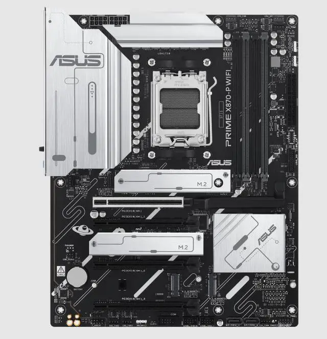 Main image of ASUS PRIME X870-P WIFI AMD AM5 ATX DDR5 Desktop Motherboard