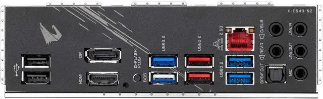 Alt view image 10 of 10 - GIGABYTE B550 AORUS ELITE AM4 AMD B550 ATX Motherboard with Dual M.2, SATA 6Gb/s, USB 3.2 Gen 2, 2.5 GbE LAN, PCIe 4.0