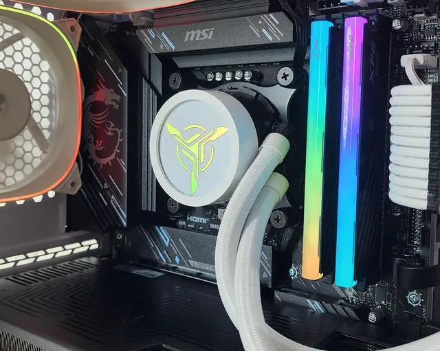 Alt view image 2 of 7 - Gaming PC Ultra 7 265K 32GB RAM 1TB SSD RX 9070 XT 16GB Windows 11 PC