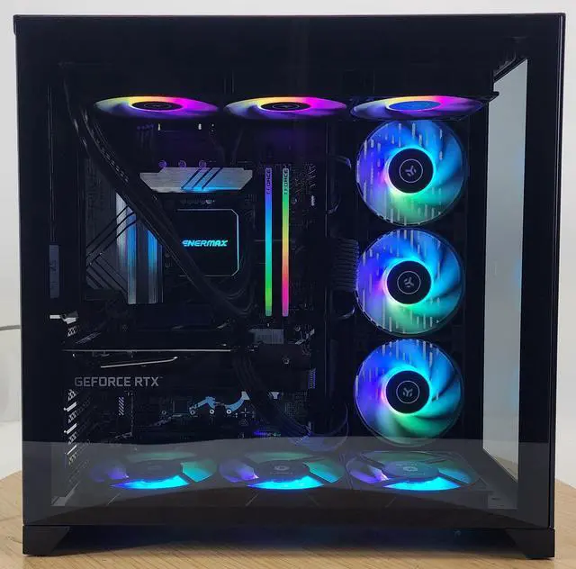 Alt view image 4 of 7 - Gaming PC i9-12900K 32GB RAM 1TB SSD RTX 3070 8GB Windows 11 Computer