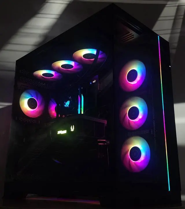 Alt view image 3 of 7 - Gaming PC i9-14900KF 32GB RAM 2TB SSD RTX 5080 16GB Windows 11 Computer