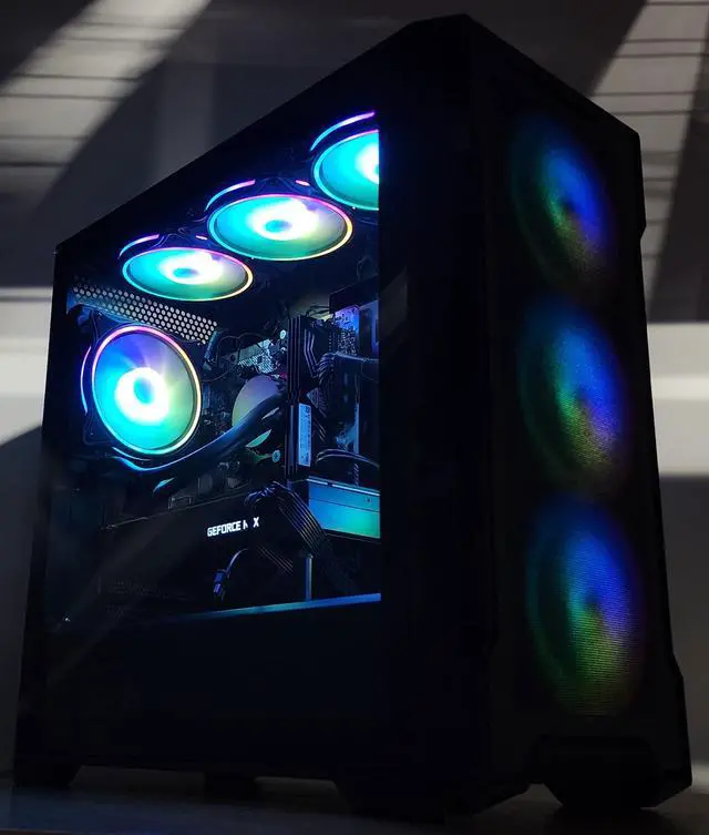 Alt view image 3 of 7 - Gaming PC Ryzen 5 5500 16GB RAM 512GB SSD + 1TB HDD RTX 2070 SUPER 8GB Win11 PC