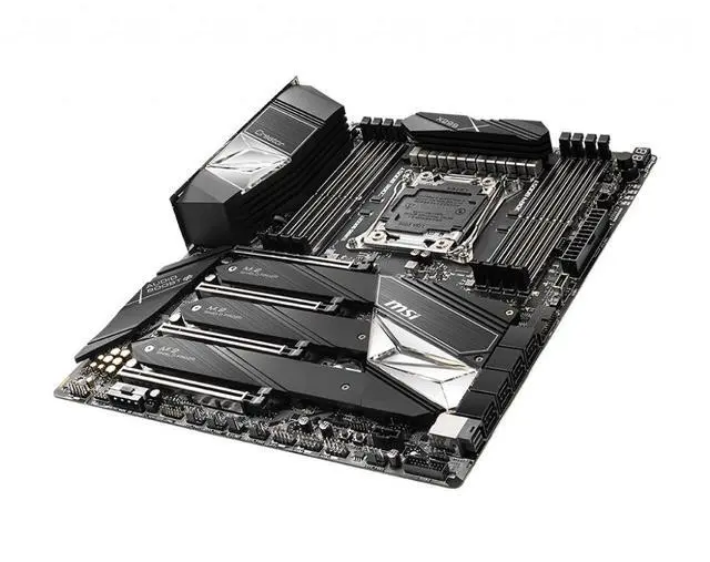 Alt view image 11 of 12 - MSI Creator X299 LGA 2066 Intel X299 SATA 6Gb/s Extended ATX Intel Motherboard