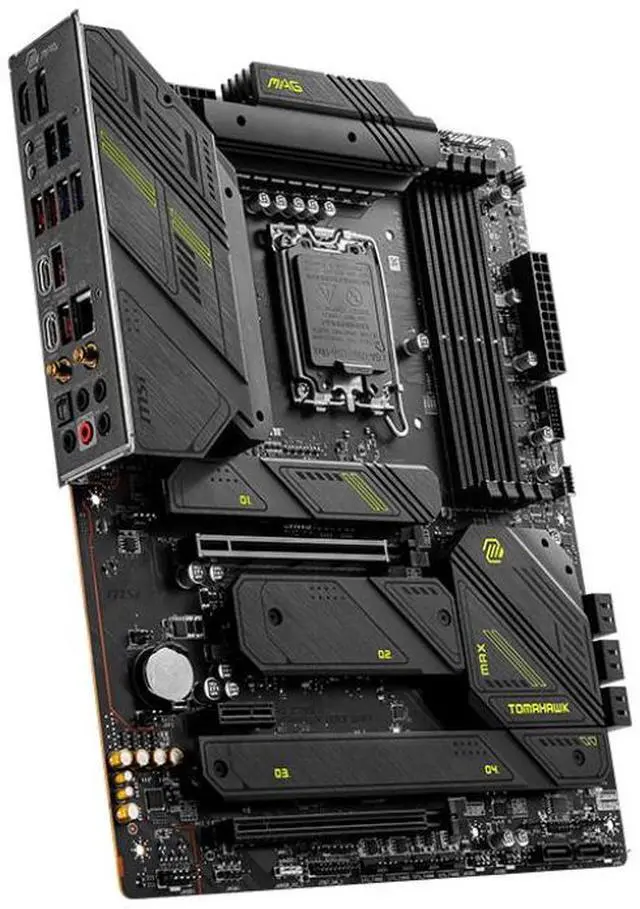 Alt view image 7 of 8 - MSI MAG Z790 TOMAHAWK MAX WIFI LGA 1700(14th,13th,12th Gen) DDR5 ATX 8x SATA 6G  4x M.2  Wi-Fi 7  Bluetooth 2.5Gbps LAN Motherboard