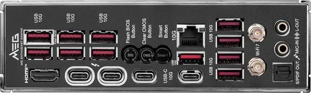 Alt view image 4 of 4 - MSI MEG Z890 ACE Intel LGA 1851 ATX DDR5 Desktop Motherboard