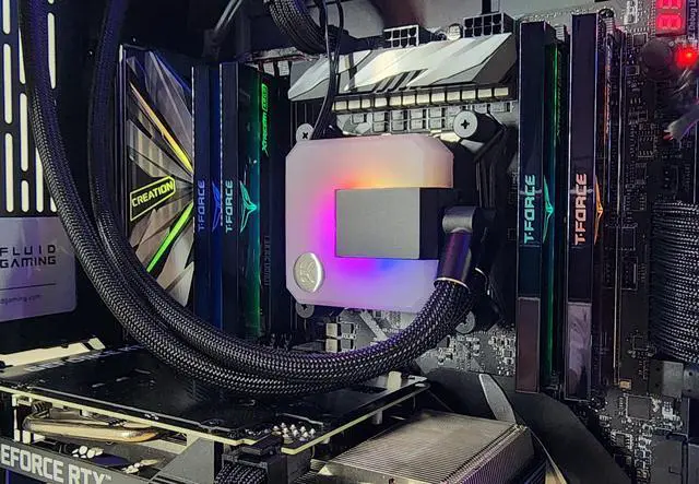 Alt view image 2 of 7 - Gaming PC i9-9960X 32GB RAM 1TB SSD RTX 3070 8GB Windows 11 PC