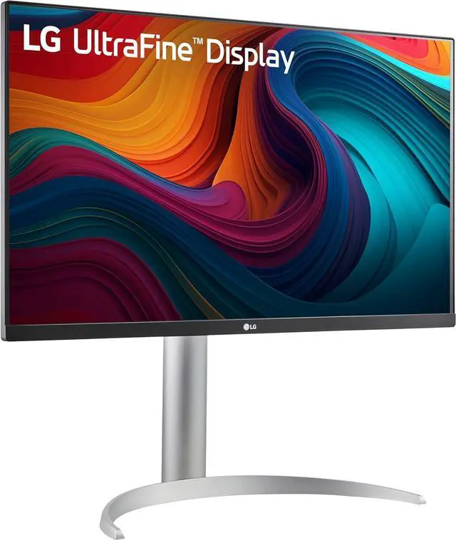 Alt view image 5 of 14 - LG 27UP650K-W 27-inch Ultrafine 4K UHD (3840 x 2160) IPS Computer Monitor, 60Hz, 5ms, DisplayHDR 400, Reader Mode, Flicker Safe, HDMI, DisplayPort, Tilt/Height/Pivot Adjustable Stand, White