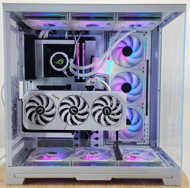 Alt view image 4 of 7 - Gaming PC i9-14900K 32GB RAM 4TB SSD RTX 5080 16GB Windows 11 Computer