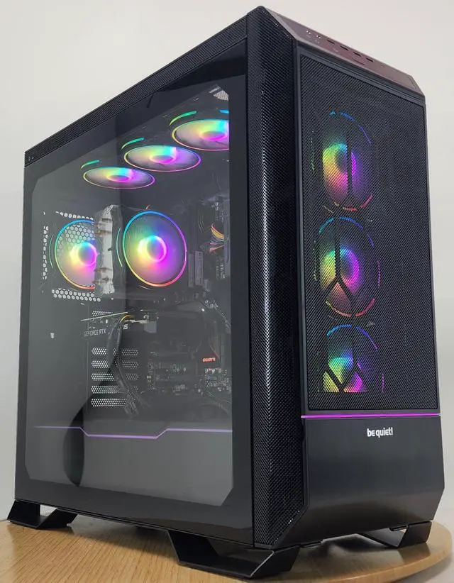 Main image of Gaming PC i7-8700K 16GB RAM 500GB SSD RTX 3060 12GB Windows 11 Computer