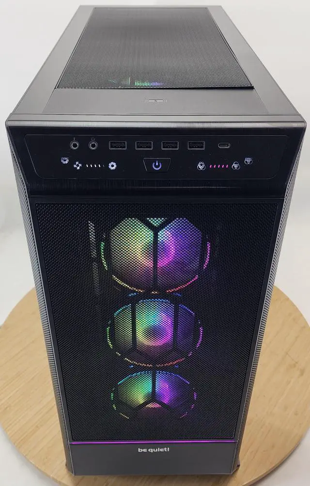 Alt view image 5 of 7 - Gaming PC i7-8700K 16GB RAM 500GB SSD RTX 3060 12GB Windows 11 Computer