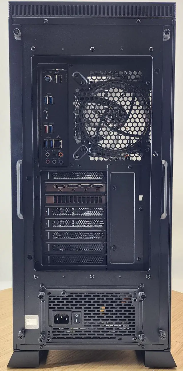 Alt view image 7 of 7 - Gaming PC i7-8700K 16GB RAM 500GB SSD RTX 3060 12GB Windows 11 Computer