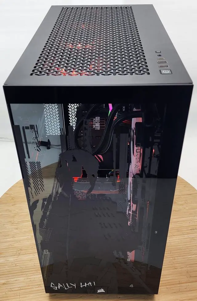Alt view image 5 of 7 - Gaming PC i7-8086K 16GB RAM 1TB SSD RTX 2080 Ti 11GB Windows 11 Computer