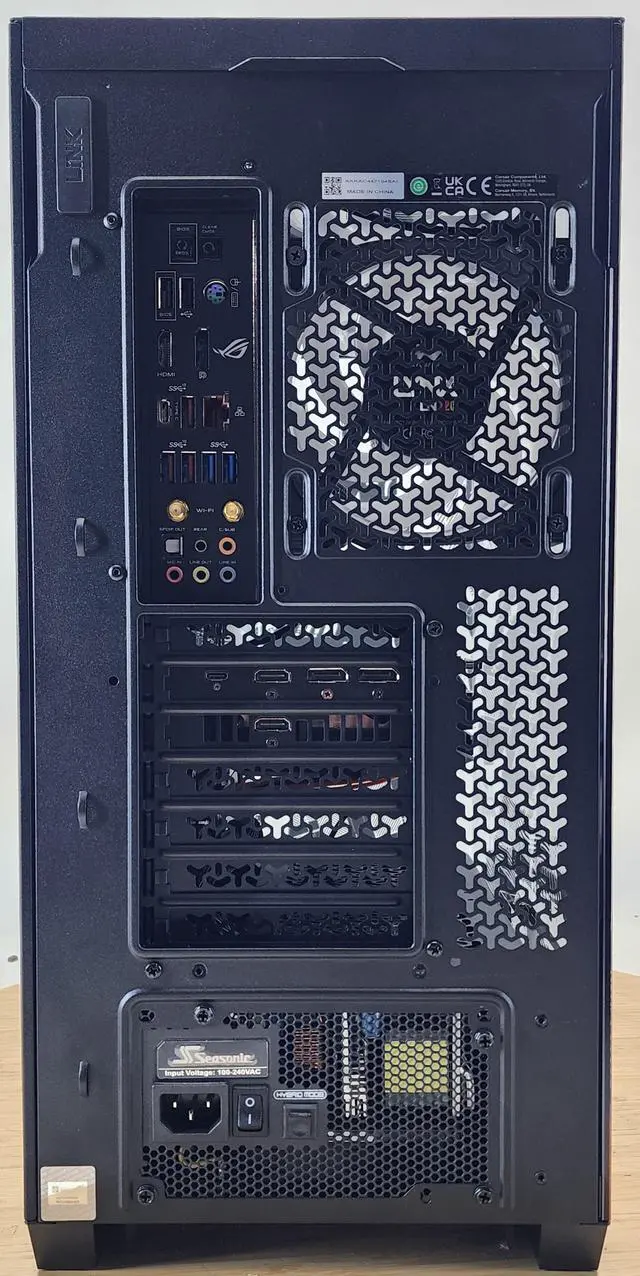 Alt view image 7 of 7 - Gaming PC i7-8086K 16GB RAM 1TB SSD RTX 2080 Ti 11GB Windows 11 Computer