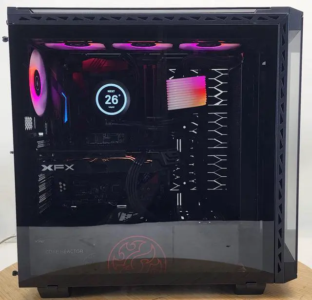 Alt view image 4 of 7 - Gaming PC i7-6700K 16GB RAM 256GB SSD RX 580 8GB Windows 11 Computer