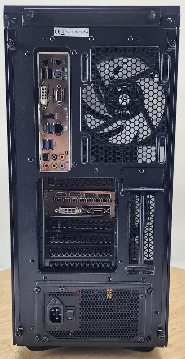 Alt view image 7 of 7 - Gaming PC i7-6700K 16GB RAM 256GB SSD RX 580 8GB Windows 11 Computer
