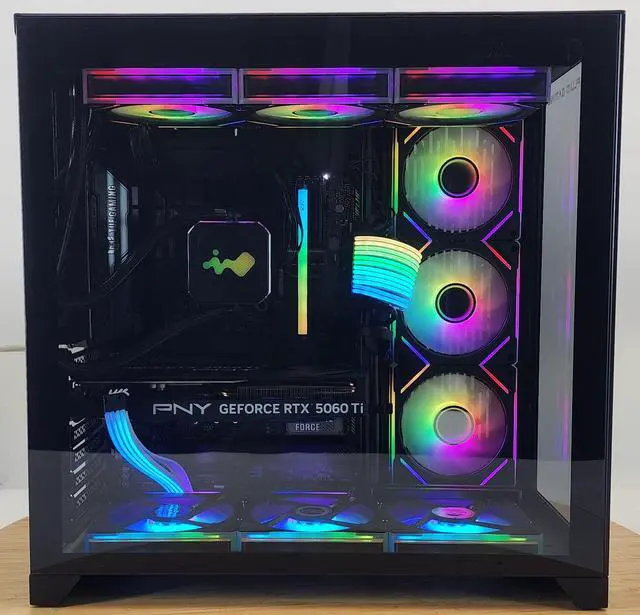 Alt view image 4 of 7 - Gaming PC i7-14700KF 16GB RAM 1TB SSD RTX 5060 Ti 16GB Windows 11 Computer