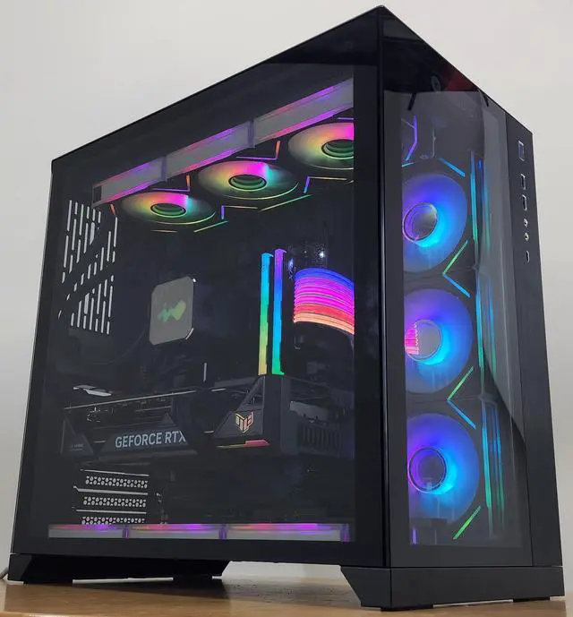 Main image of Gaming PC Ryzen 7 7800X3D 32GB RAM 1TB SSD RTX 4070 Ti 12GB Windows 11 Computer